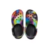 Sandales de plage unisexes Crocs multicolores, noir