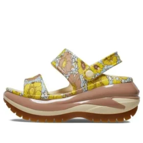 Sandales Mega Crush Retro Floral « Vanilla Cork »