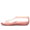 Sandales plates roses