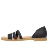 Sandales plates Tulum « Noir »