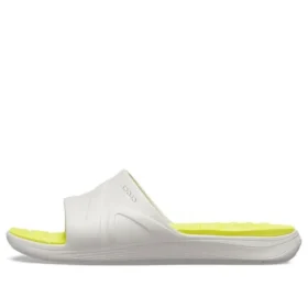 Sandales Reviva à larges lanières et bout rond « Yellow White »