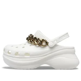 Sandales rétro à chaîne « White Gold »