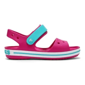 Sandales à sangles Crocband « Pink Blue »