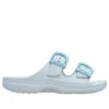 Sandales Saturday à boucle émaillée « Vapor Ice »