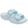 Sandales Saturday à boucle émaillée « Vapor Ice »
