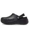 Sandales à semelle compensée Baya Lined Clog « Noir »