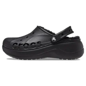 Sandales à semelle compensée Baya Lined Clog « Noir »
