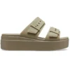 Sandales à talon compensé Brooklyn Low Wedge « Beige »