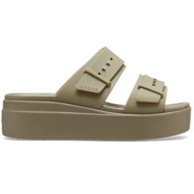 Sandales à talon compensé Brooklyn Low Wedge « Beige »