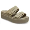Sandales à talon compensé Brooklyn Low Wedge « Beige »