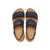 Sandales à talon compensé Brooklyn Woven « Blue Brown »