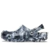 Sandales unisexes Beach Marbled « Black White »