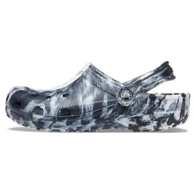 Sandales unisexes Beach Marbled « Black White »