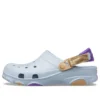 Sandales unisexes bleu-gris pour la plage