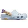 Sandales unisexes bleu-gris pour la plage