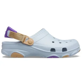 Sandales unisexes bleu-gris pour la plage