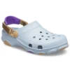 Sandales unisexes bleu-gris pour la plage