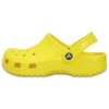 Sandales unisexes Crocs Beach classiques, jaune vif