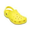 Sandales unisexes Crocs Beach classiques, jaune vif