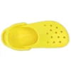Sandales unisexes Crocs Beach classiques, jaune vif