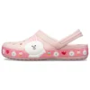 Sandales unisexes Crocs x Line Friends Beach Pink