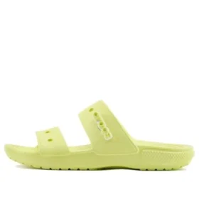 Sandales unisexes de sport confortables à semelle souple, couleur jaune