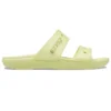 Sandales unisexes de sport confortables à semelle souple, couleur jaune