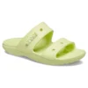 Sandales unisexes de sport confortables à semelle souple, couleur jaune