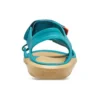 Sandales vert sapin