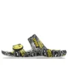 SmileyWorld x Classic Sandal « Noir Blanc »