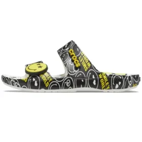 SmileyWorld x Classic Sandal « Noir Blanc »