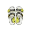 SmileyWorld x Classic Sandal « Noir Blanc »