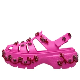 Stomp Clog de pêcheur « Simone Rocha Electric Pink »