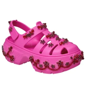 Stomp Clog de pêcheur « Simone Rocha Electric Pink »