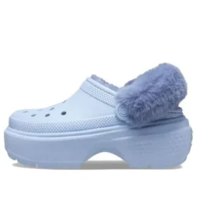Stomp Lined Clog « Calcite Blue »