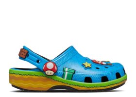 Super Mario x Classic Clog pour enfants « Bleu »