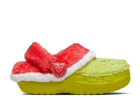 The Grinch x Classic Lined Clog pour tout-petits « Stealing Christmas »