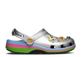 The Powerpuff Girls x Classic Clog Kids « Metallic Silver »