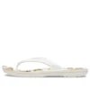 Tongs Crocband imprimées « Blanc/Beige »