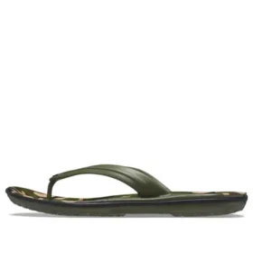 Tongs Crocband imprimées « Vert »