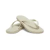 Tongs décontractées « Blanc crème »