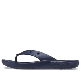 Tongs décontractées Classic Crocs Flip, unisexes, bleu marine
