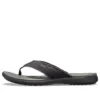 Tongs en toile Santa Cruz « Noir-Gris ardoise »