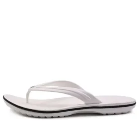 Tongs et chaussons blancs unisexes