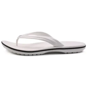 Tongs et chaussons blancs unisexes