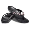 Tongs imprimées Kadee 2 « Floral Black »