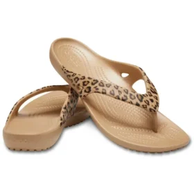 Tongs Kadee II Leopard pour femme