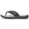 Tongs Reviva Blanc Noir