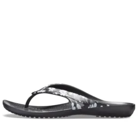 Tongs saisonnières Kadee II « Tropical Floral Black »