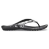 Tongs saisonnières Kadee II « Tropical Floral Black »